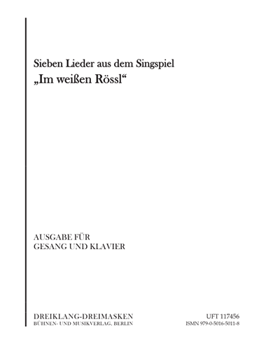 Sieben Lieder aus dem Singspiel "Im weißen Rössl" — Various