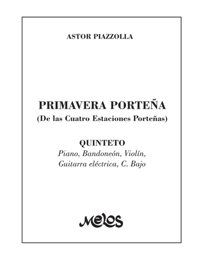 Primavera porteña — 皮亚佐拉