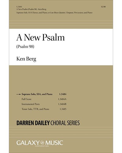 A New Psalm (Psalm 98) — Ken Berg