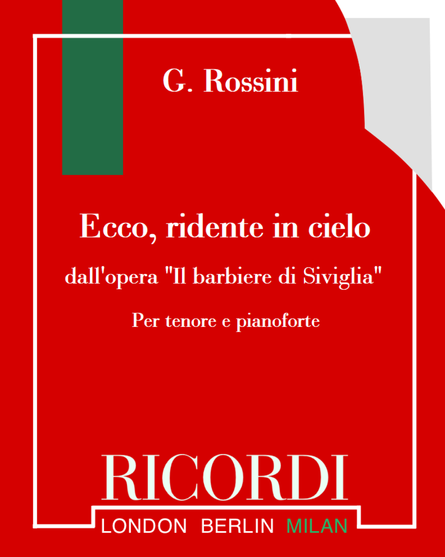Ecco, ridente in cielo (from 'Il barbiere di Siviglia') — 罗西尼