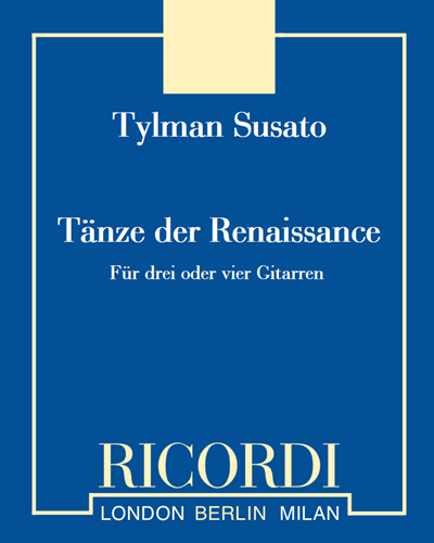 Tänze der Renaissance — Tylman Susato