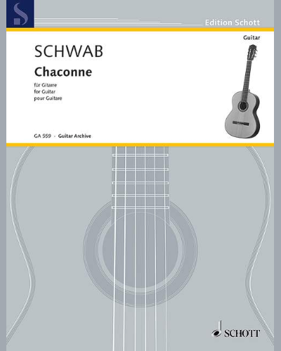 Chaconne — Siegfried Schwab