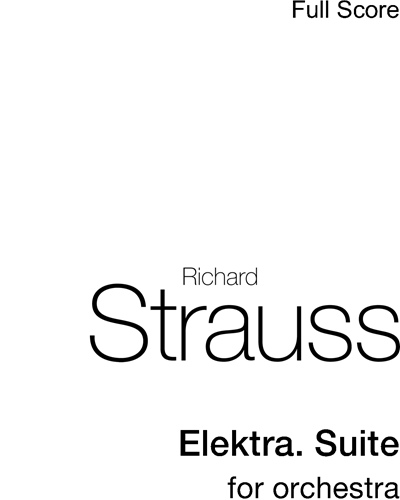 Elektra Suite, op. 58 — 理查德·施特劳斯