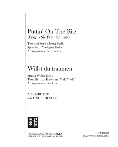 Puttin’ On The Ritz/Willst du träumen — 欧文·柏林