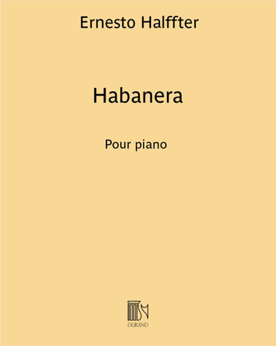 Habanera — Ernesto Halffter