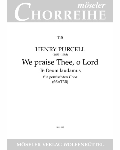 We praise Thee, o Lord — Henry Purcell