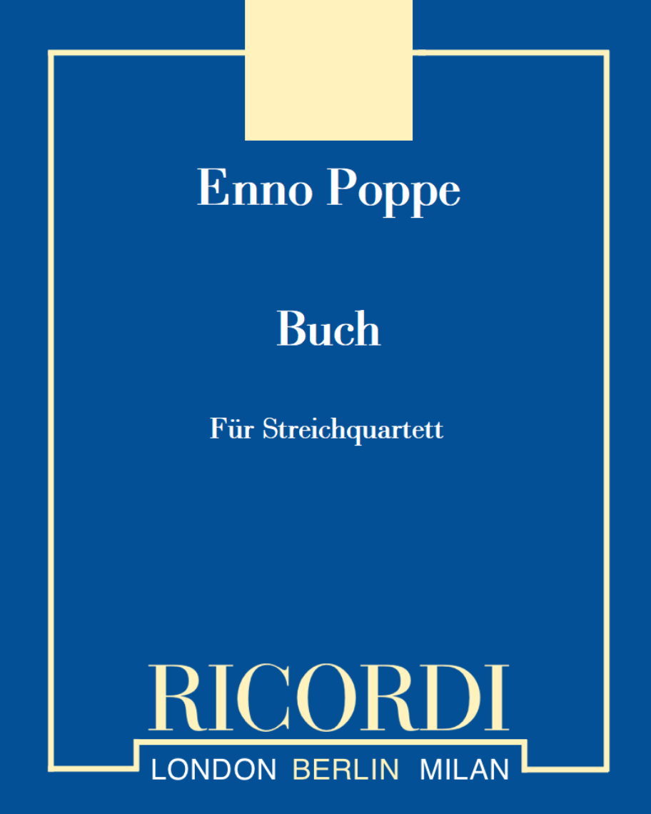 Buch — Enno Poppe