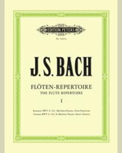 The Flute Repertoire Vol.1 — 巴赫