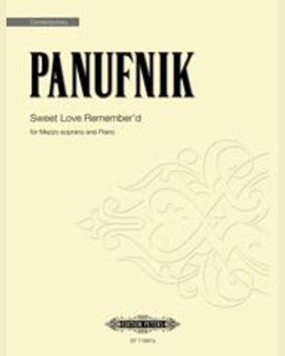 Sweet Love Remember'd — Roxanna Panufnik