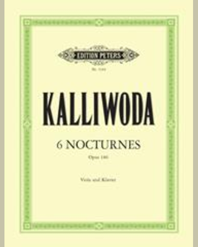 6 Nocturnes Op.186 — Jan Kalivoda