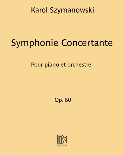 Symphonie Concertante, op. 60 — 希曼诺夫斯基