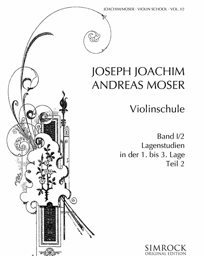 Violinschule, Vol. 1/2 — 约瑟夫·约阿希姆