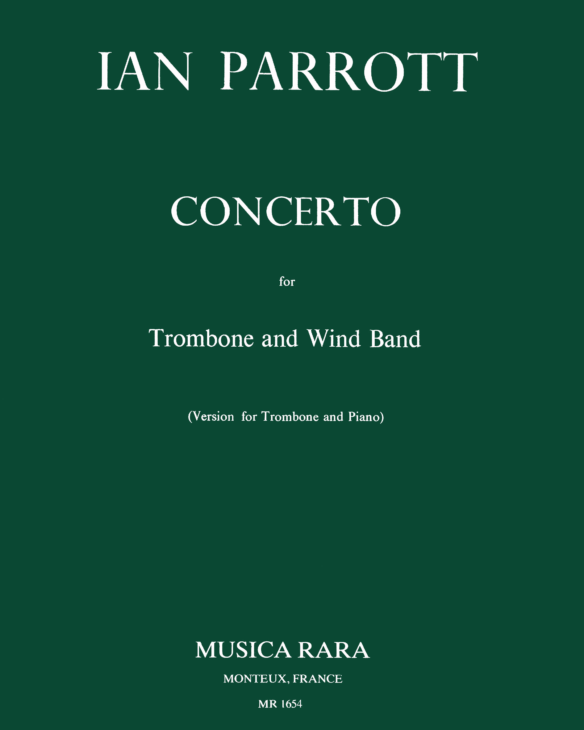 Concerto — Ian Parrott