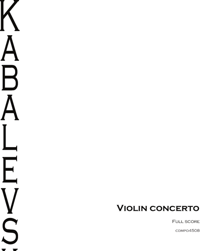 Concerto Pour Violon Et Orchestre, Op. 48 — 卡巴列夫斯基