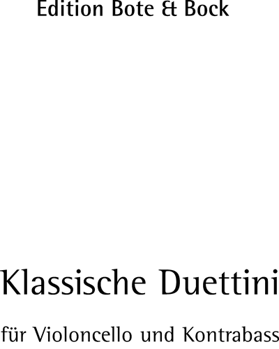 Classical Duettini — 合集
