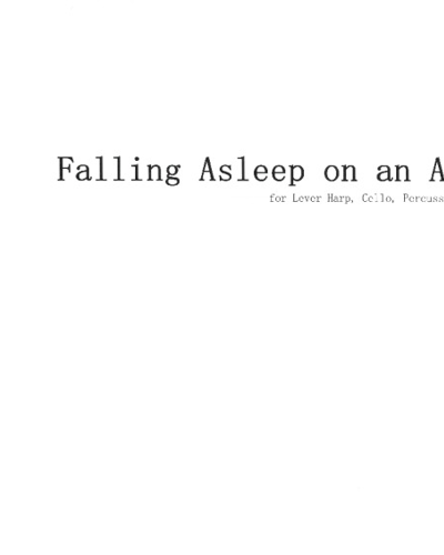 Falling Asleep on an Airplane — Eden Lonsdale