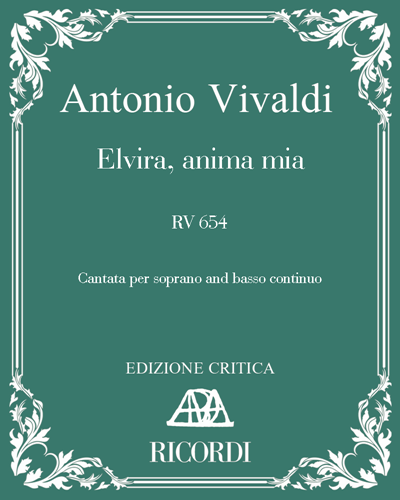 Elvira, anima mia, RV 654 — Antonio Vivaldi