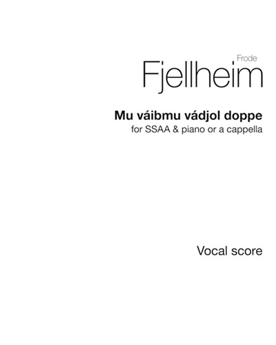 Mu váibmu vádjol doppe — Frode Fjellheim