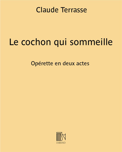 Le cochon qui sommeille — Claude Terrasse