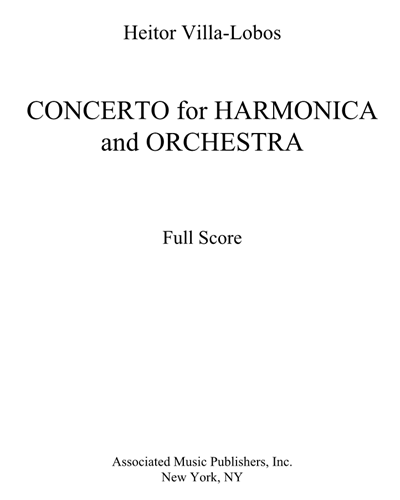 Concerto for Harmonica — 维拉-洛博斯