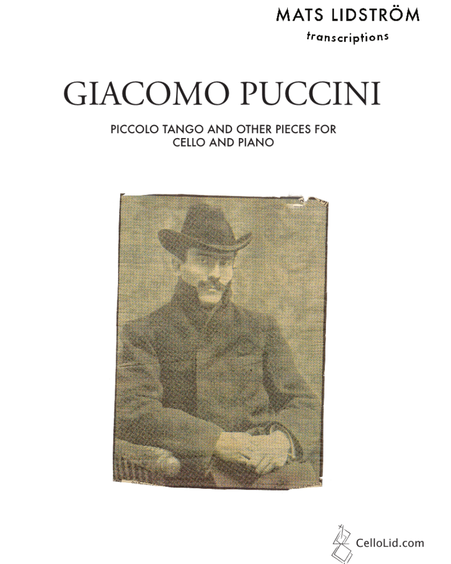 Piccolo Tango and Other Pieces for Cello and Piano — 普契尼