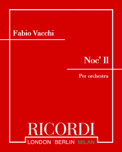 Noc' II — Fabio Vacchi