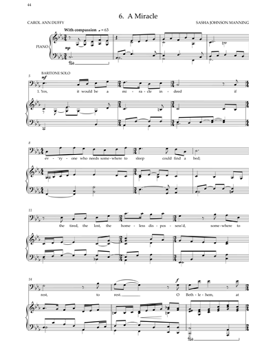 A Miracle (from Manchester Carols) — Sasha Johnson Manning