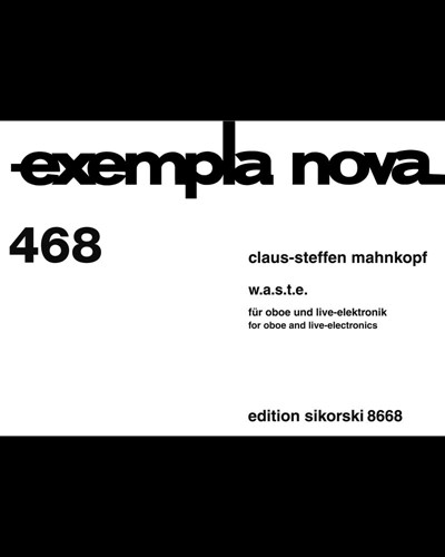 W.A.S.T.E — Claus-Steffen Mahnkopf