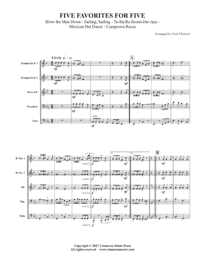 Five Favorites for Five — 合集