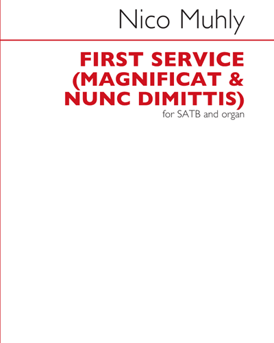 First Service: Magnificat & Nunc Dimittis — 尼科·穆利