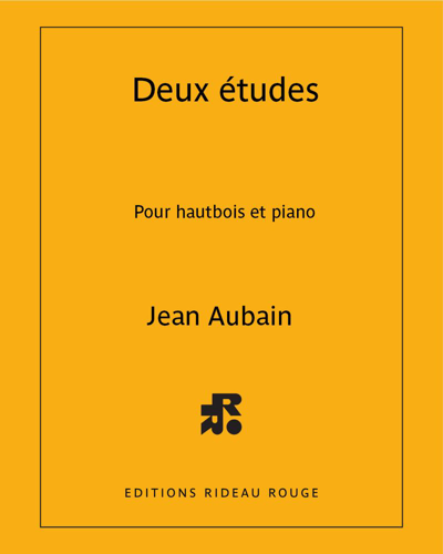 Deux études pour hautbois et piano — Jean Aubain