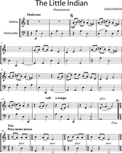 Colourstrings ABC: Duos for Violin and Cello, Vol. 2 — László Rossa