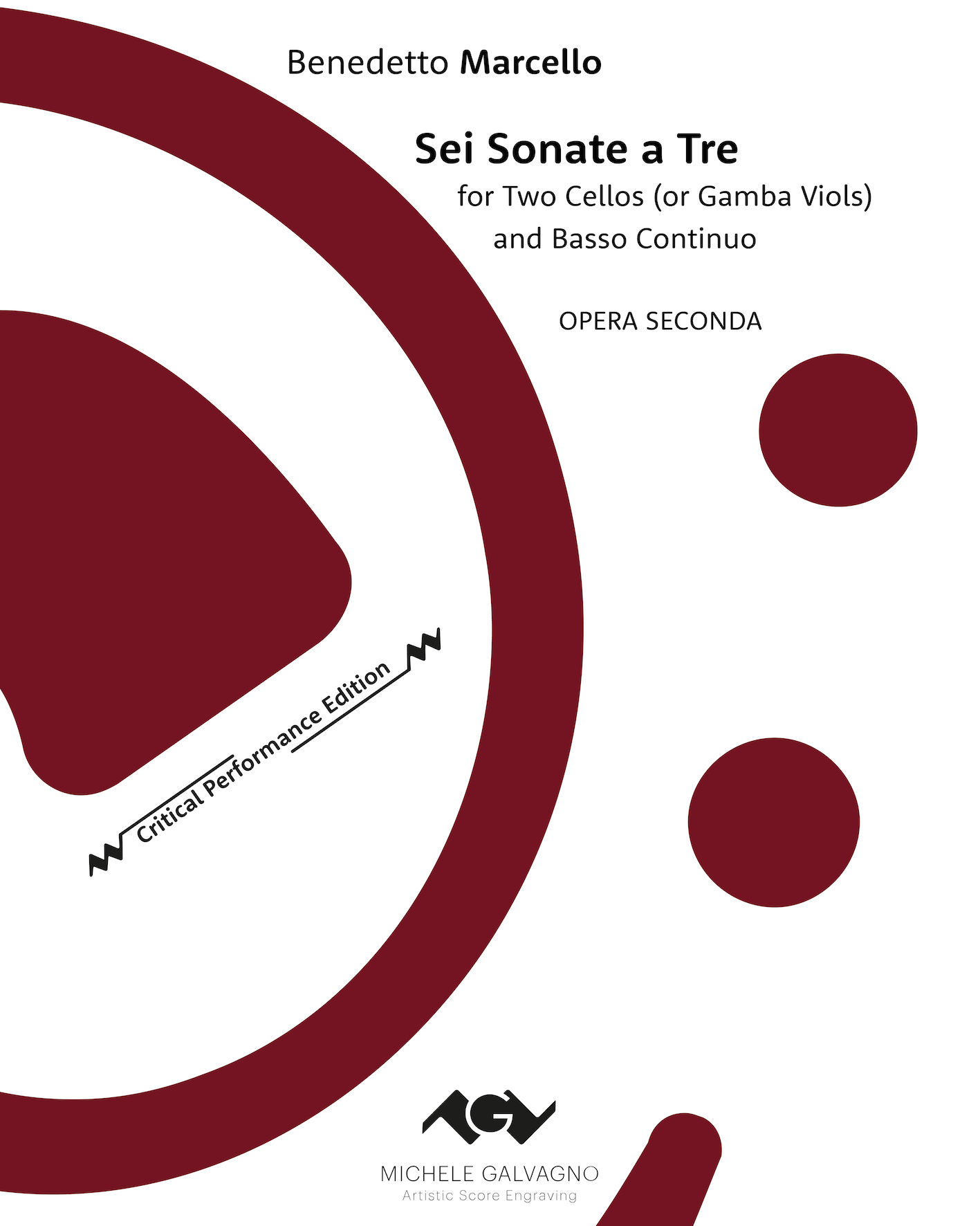 Six Sonatas a 3 — Bendetto Marcello