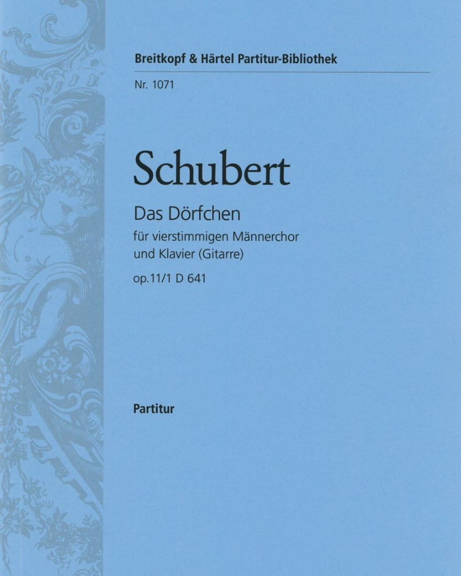 Das Dörfchen, op. 11/1 — 舒伯特