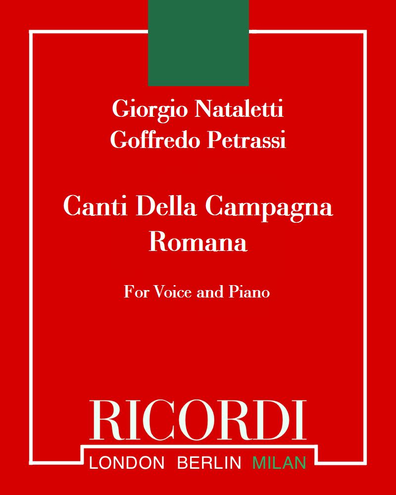 Canti Della Campagna Romana — 彼得拉西