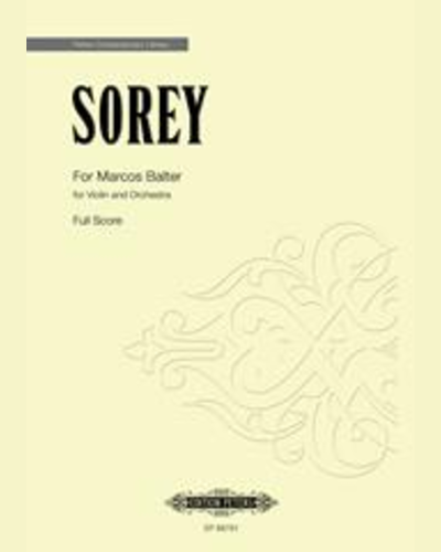 For Marcos Balter — Tyshawn Sorey