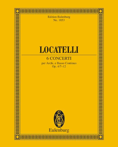 Six Concerti, op. 4/7-12 — 洛卡泰利