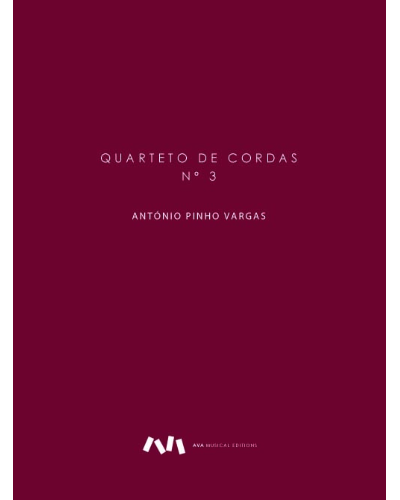 String Quartet No. 3 — António Pinho Vargas