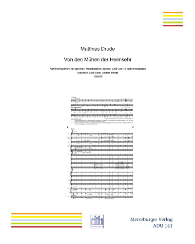 Von den Mühen der Heimkehr — Matthias Drude