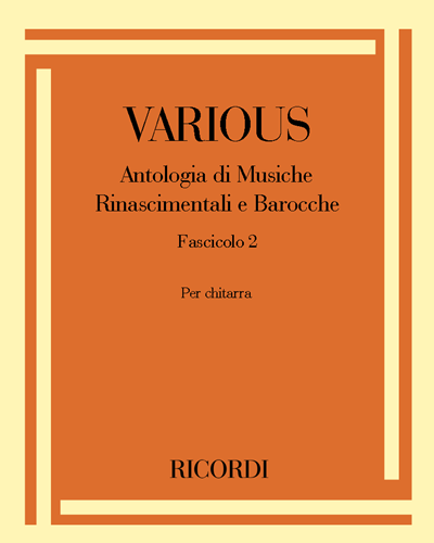 Antologia di Musiche Rinascimentali e Barocche Fascicolo 2 — 合集