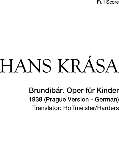 Brundibár — Hans Krása
