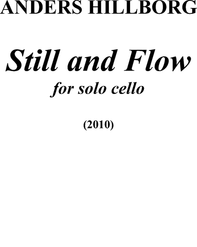 Still and Flow — Anders Hillborg