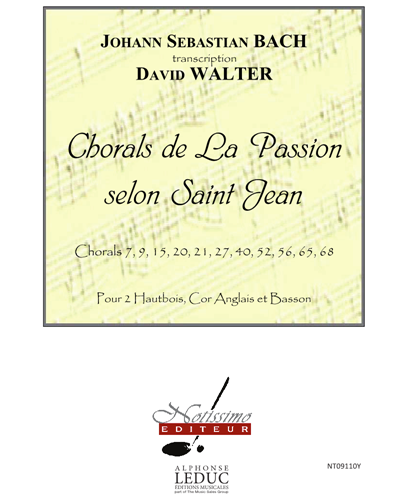 Chorals de La Passion selon Saint Jean, BWV 245 — 巴赫