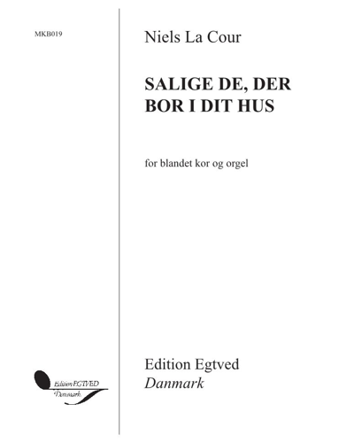 Salige de, der bor i dit hus — Niels La Cour