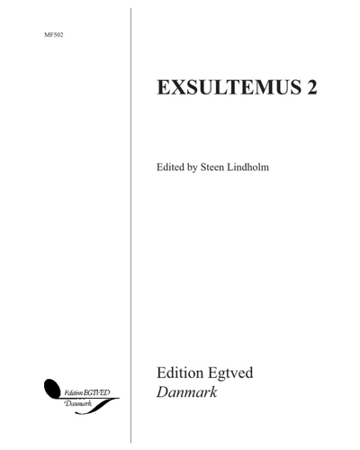 Exsultemus 2 — Steen Lindholm