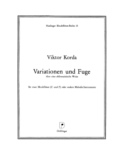 Variations and Fugue — Viktor Korda