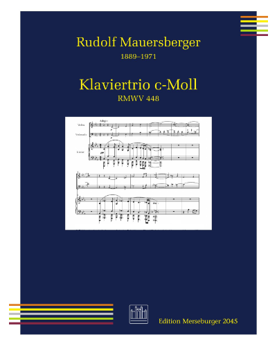 Piano Trio in C minor — Rudolf Mauersberger