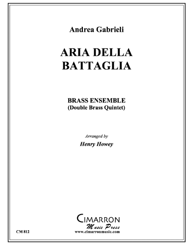 Aria della Battaglia — 安德烈亚·加布里埃利