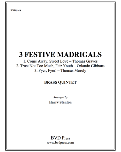 Three Festive Madrigals — Various