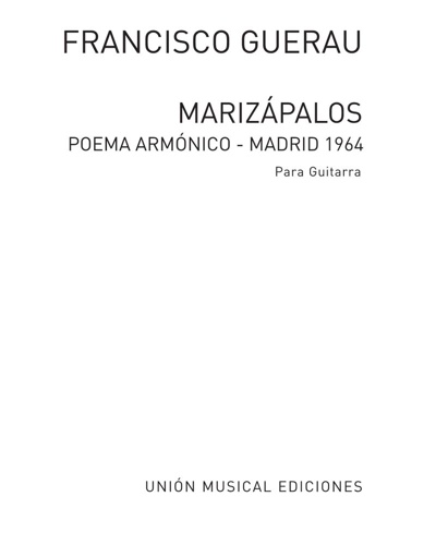 Marizápalos — Francisco Guerau